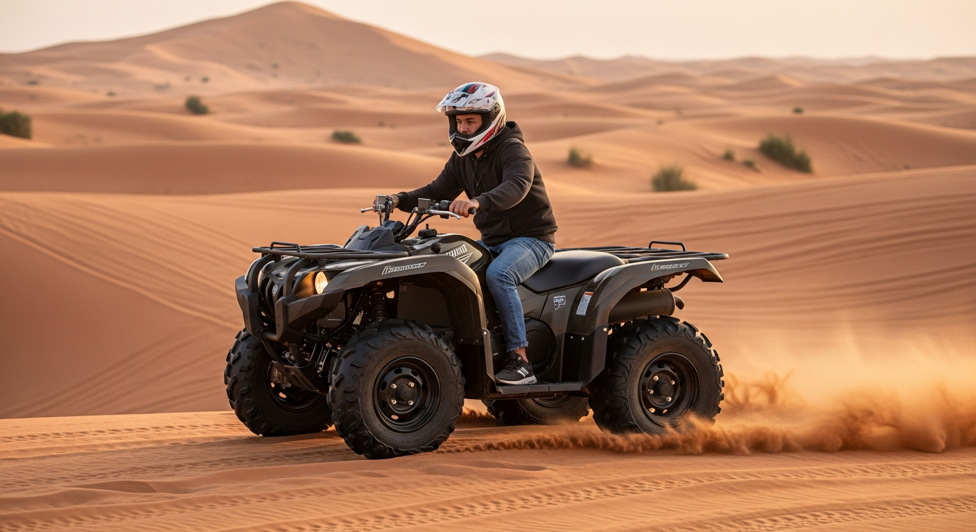 Yamaha Grizzly Quad Bike visual