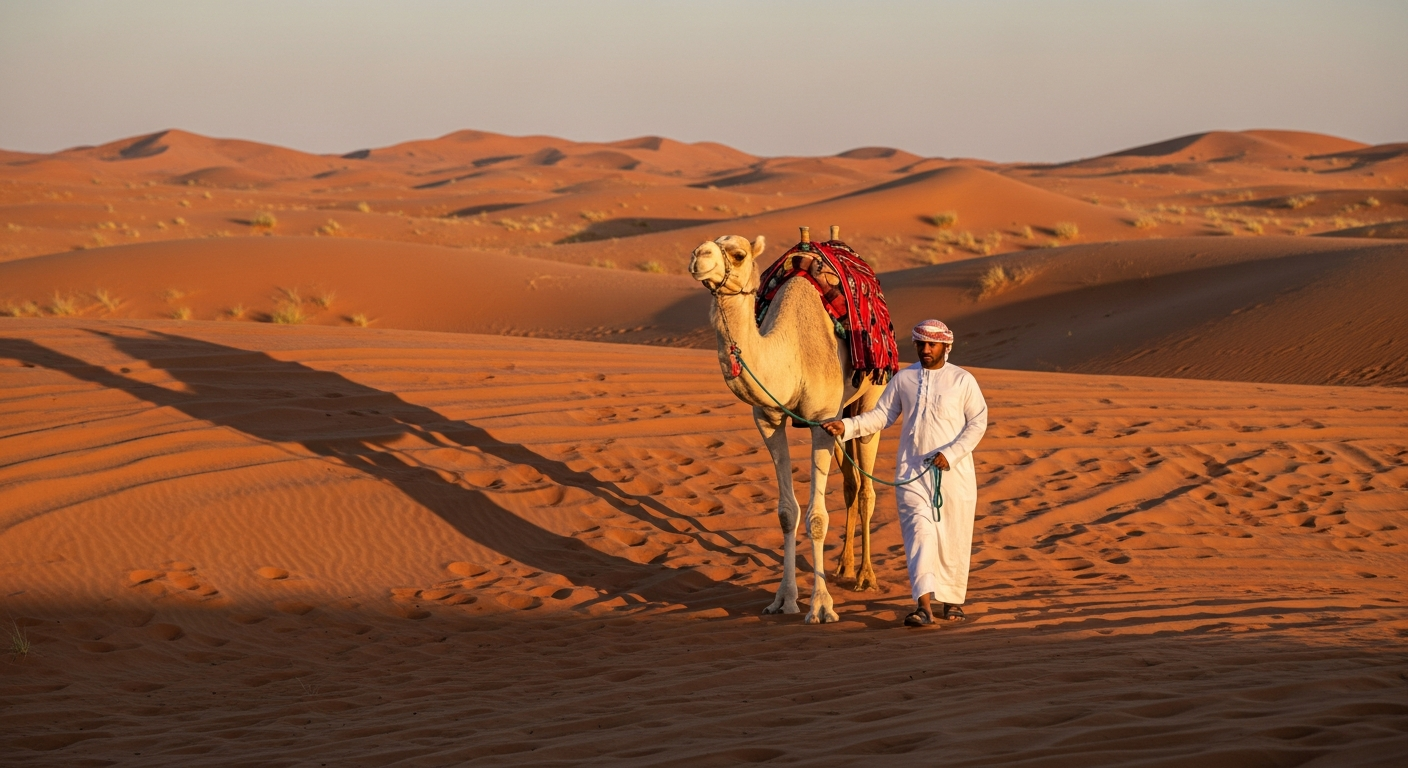 Camel Ride Dubai visual